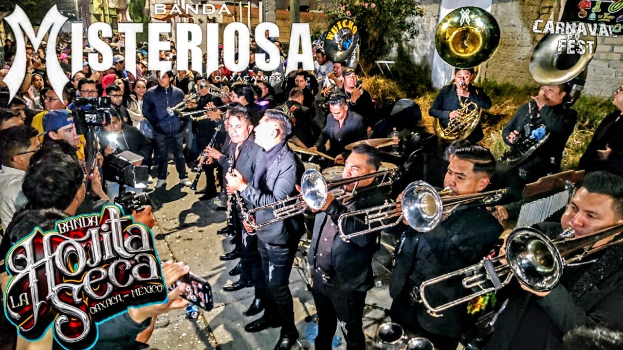 BANDA MISTERIOSA Y BANDA LA HOJITA SECA | FRENTE A FRENTE EN SAN MATEO OXTOTITLAN-BARRIO TLAYACA