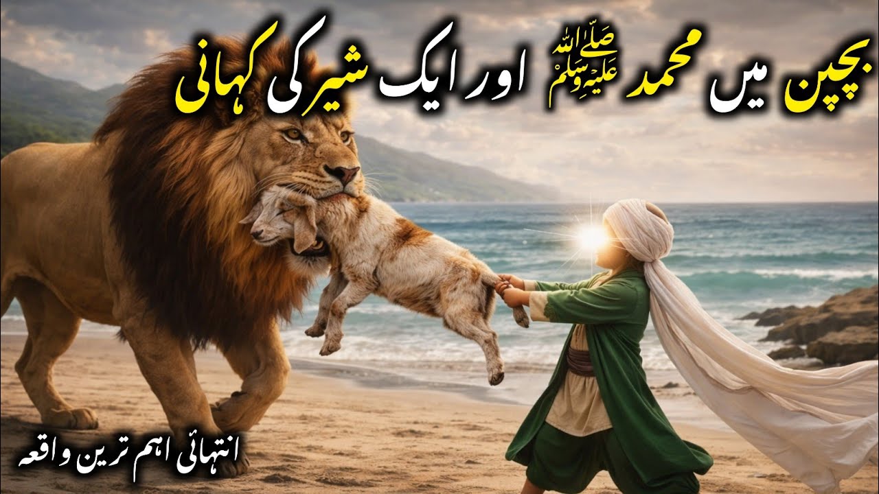 Nabi Saw Or Aik Sher Ka Waqia | Islamic Waqia | Rooh ki Roshni
