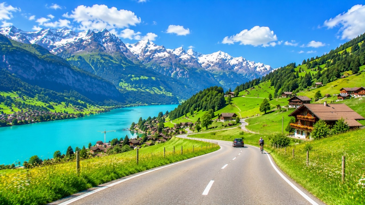 Switzerland Summer Drive 🇨🇭 | The Most Stunning Alpine Road Views in 4K