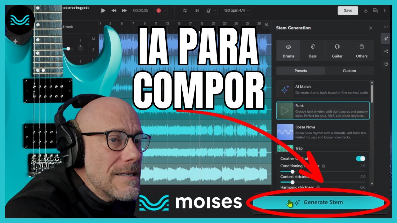 REVOLUCIONÁRIO | Como criar MÚSICAS AUTORAIS com ajuda da IA | Moises
