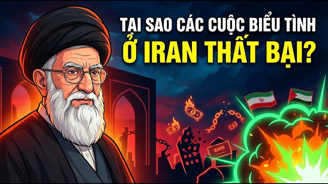 Vì sao các cuộc biểu tình ở Iran thất bại?