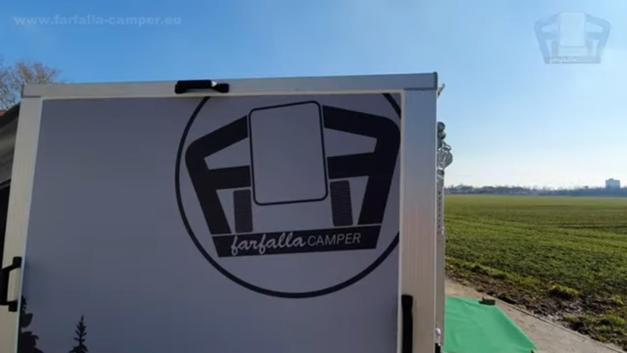 farfalla Camper | Der Campingbus zum Anhängen. | Jetzt mit Bad. | MJ 2021 | #farfallacamper