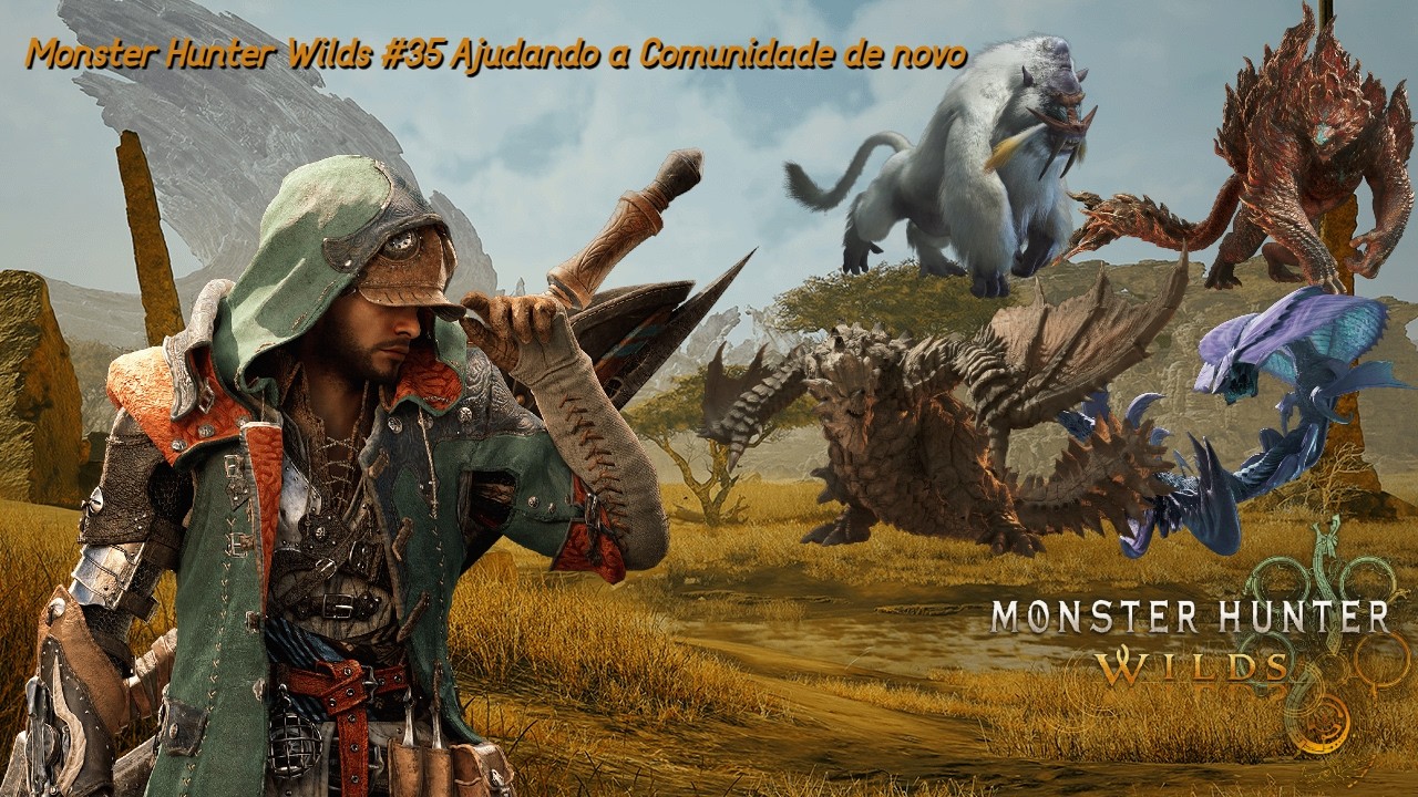Monster Hunter Wilds #36 Vivendo de Favores kkk #monsterhunterwildsgame #capcom #chargeblade #games