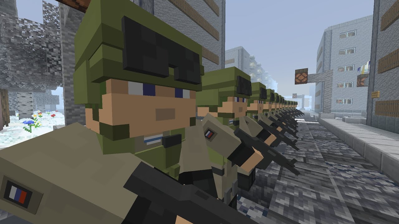 Пора в бой! Майнкрафт ВОВ [1 ЧАСТЬ]