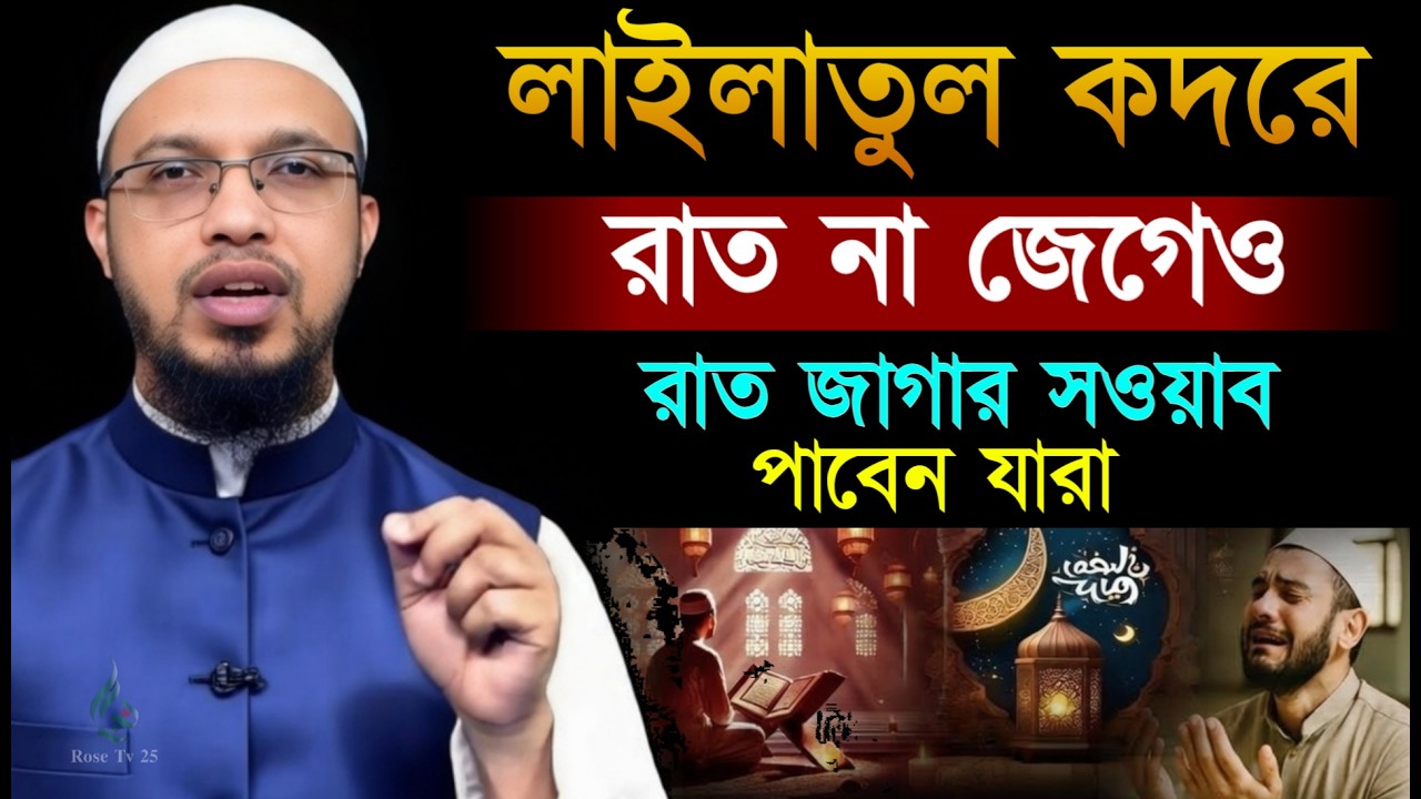 রাত না জেগেও যারা সওয়াব পাবে জানলে চমকে যাবেন। শায়খ আহমাদুল্লাহ, Sheikh Ahmadullah #waz