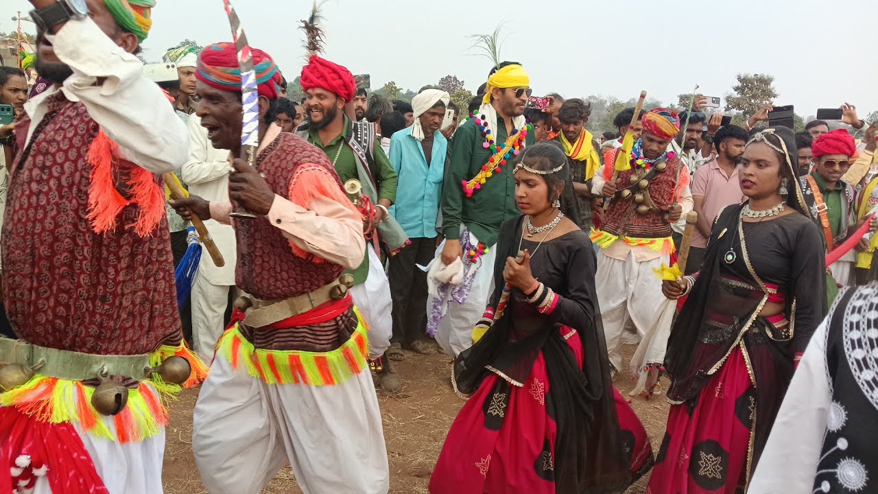 बढ़ा ढ़ोल नृत्य | आदिवासी सांस्कृतिक एकता महासम्मेलन बुरहानपुर 2026 Tribal Dance Video 12