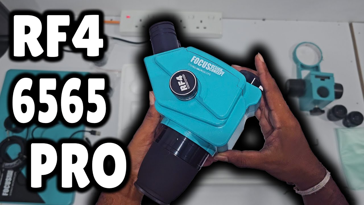 RF4 6565 Pro Microscope Unboxing | 2025 Upgrade Model | First Look & Full Unboxing Hands On Review