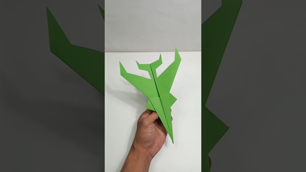 MEILLEUR AVION EN PAPIER 2024 - Comment rendre un avion en papier facile et qui vole pour toujours
