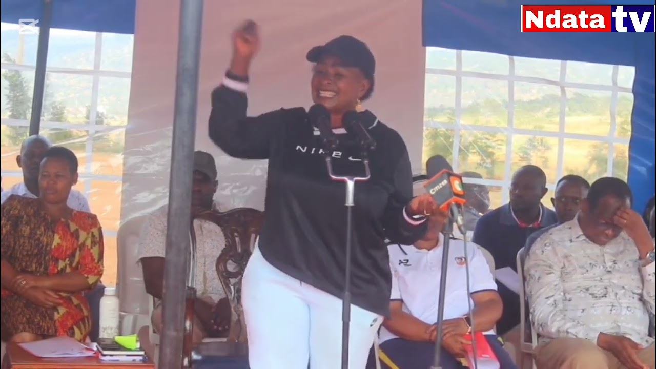 Machakos county governor Wavinya Ndeti launched Machakos youth service (MYS)2nd cohort.