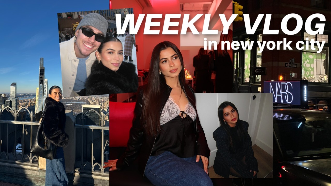 WEEK IN MY LIFE IN NYC | NYFW Events, Date Nights & Living in Hoboken