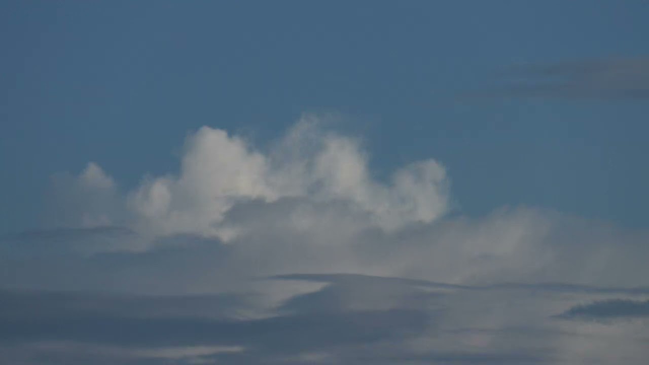 Watching The Clouds Float By -- Ambient Track 4K