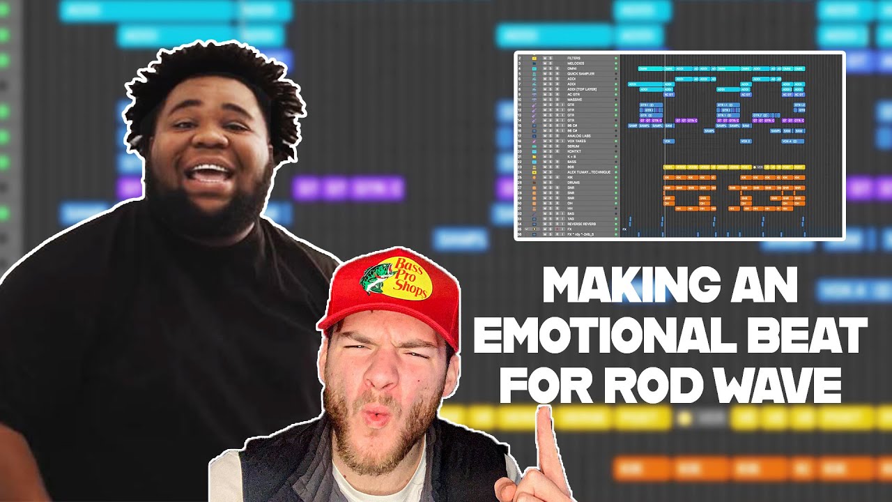 COOKING UP A BEAT FOR ROD WAVE | LOGIC PRO X TUTORIAL