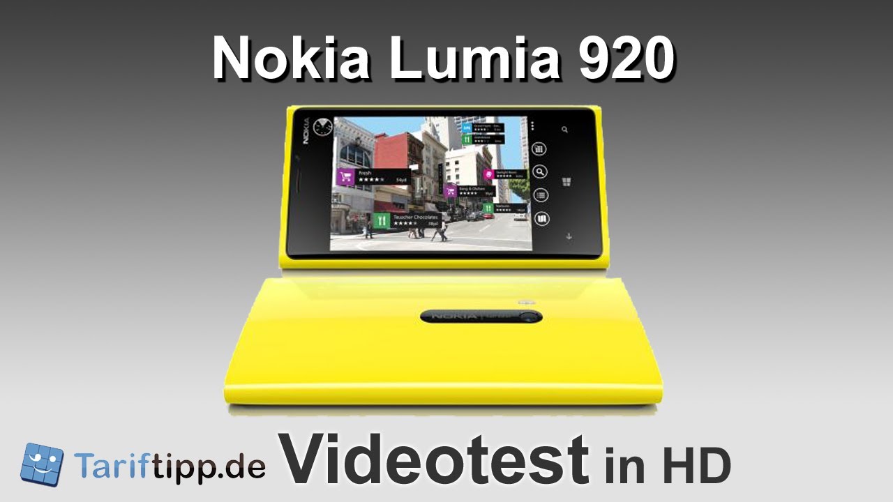 Nokia Lumia 920 | Test in HD (deutsch)
