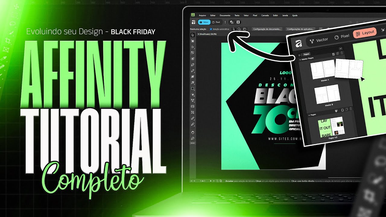 Curso Affinity: Como criar uma arte para o Instagram