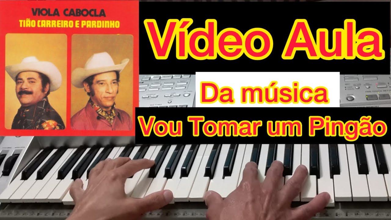 Tião Carreiro - Vou Tomar um Pingão | Tutorial Completo Teclado 🎹