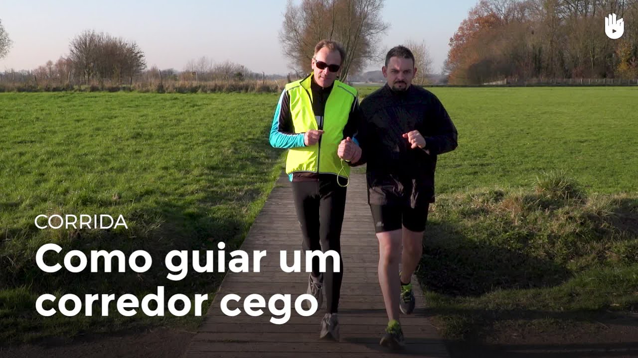 Como guiar um corredor cego | Corrida