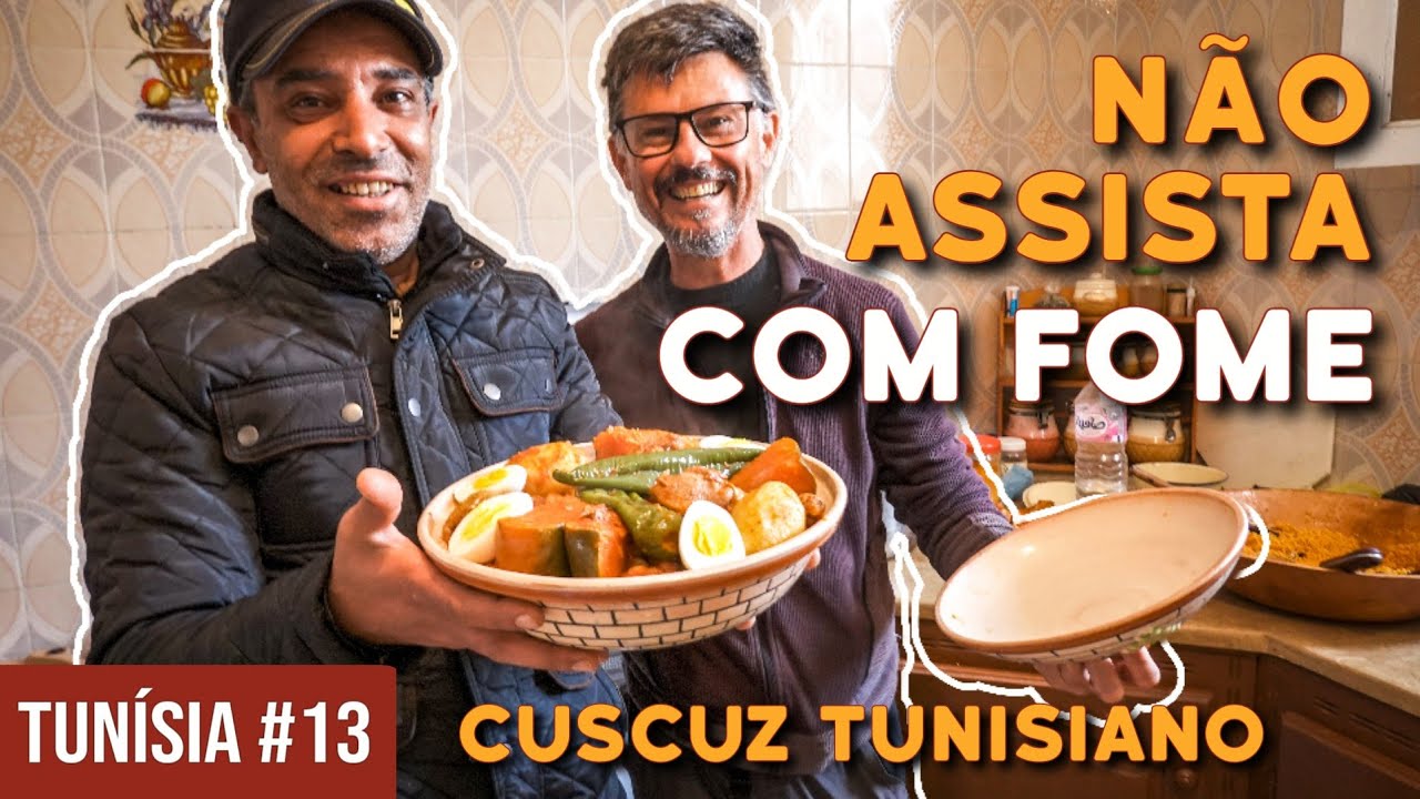 Como fazer o LEGÍTIMO CUSCUZ TUNISIANO: provamos a RECEITA TRADICIONAL | Aventura na Tunísia #13