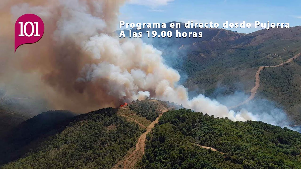 Programa especial desde Pujerra | Incendio Sierra Bermeja