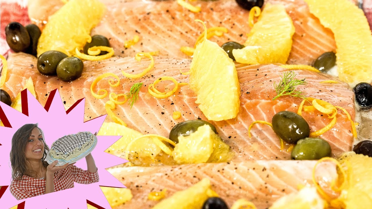 Salmone al Forno con Salsa all’Arancia