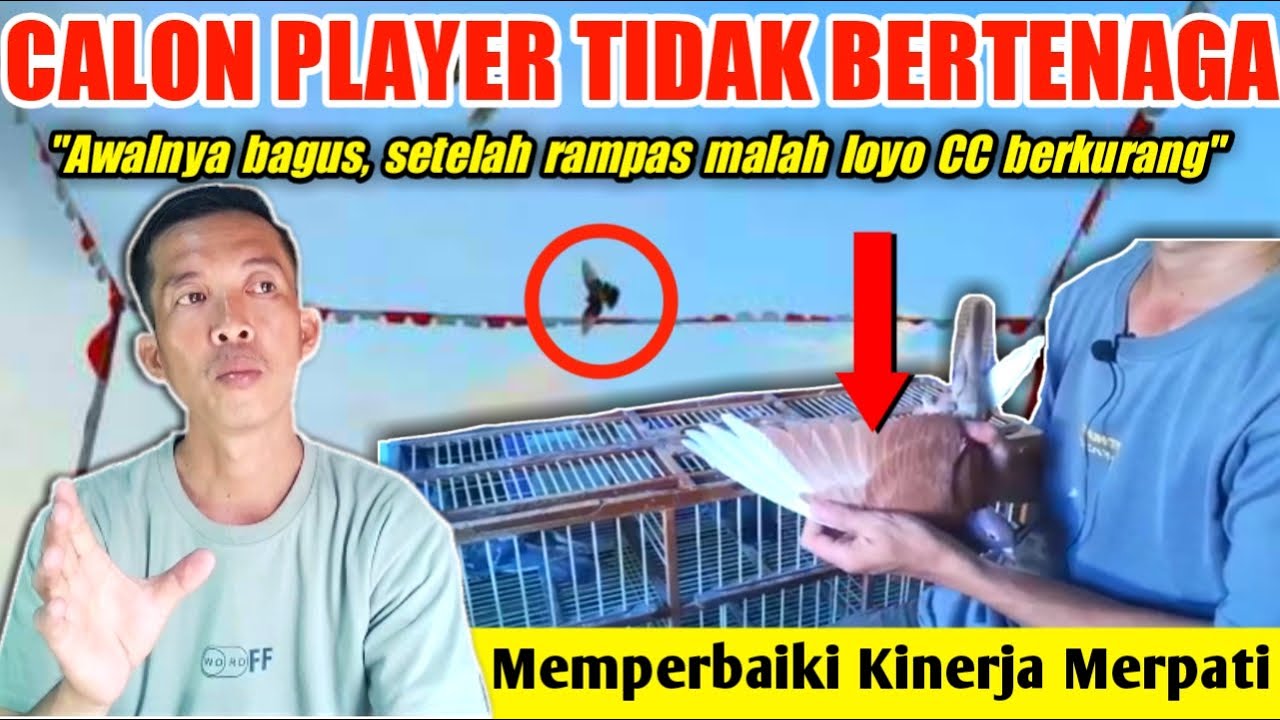 CARA MEMPERBAIKI TENAGA DAN CC CALON PLAYER YANG RUSAK !!