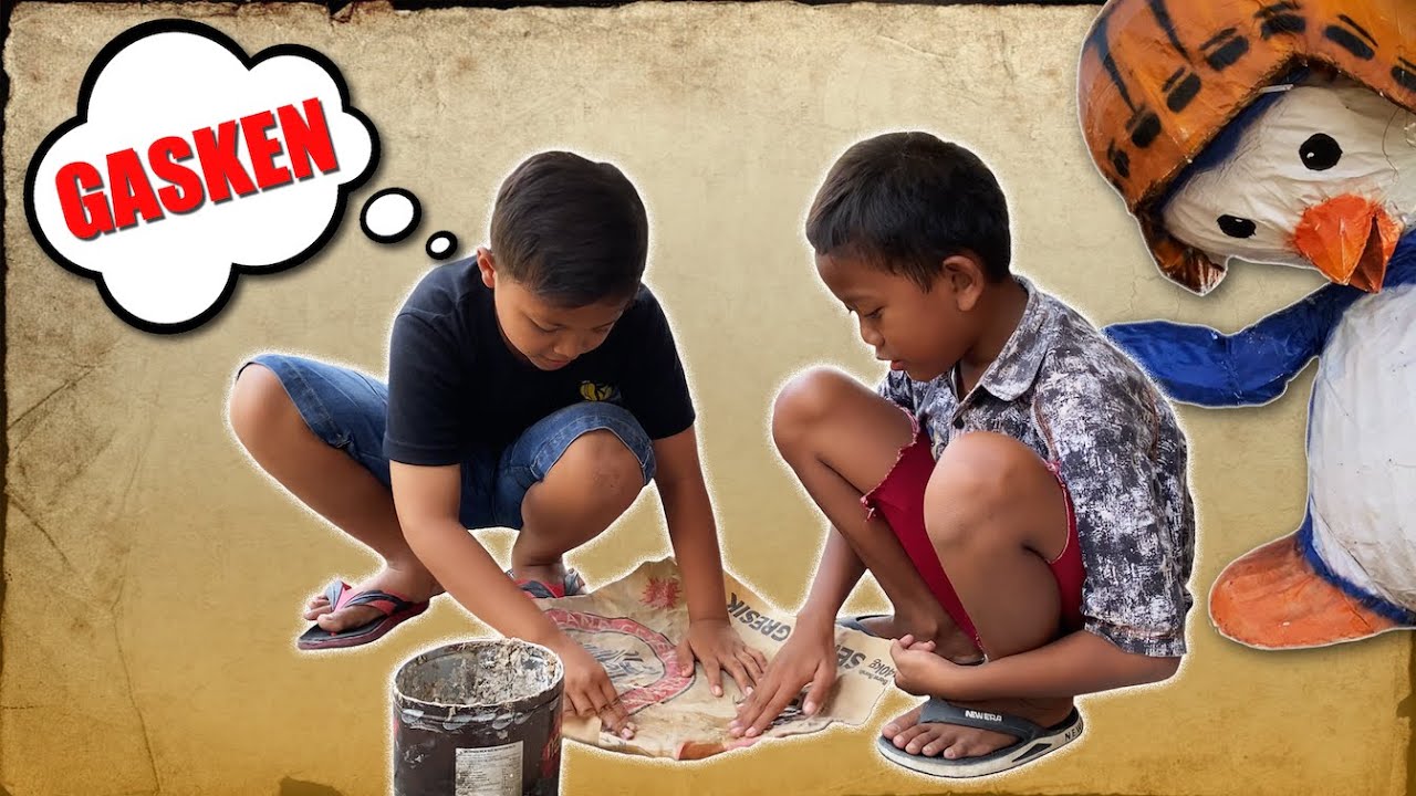 PORORO❓😯 Ikutin Bocil Nonton Pembuatan Arak-arakan Jelang Idul Adha