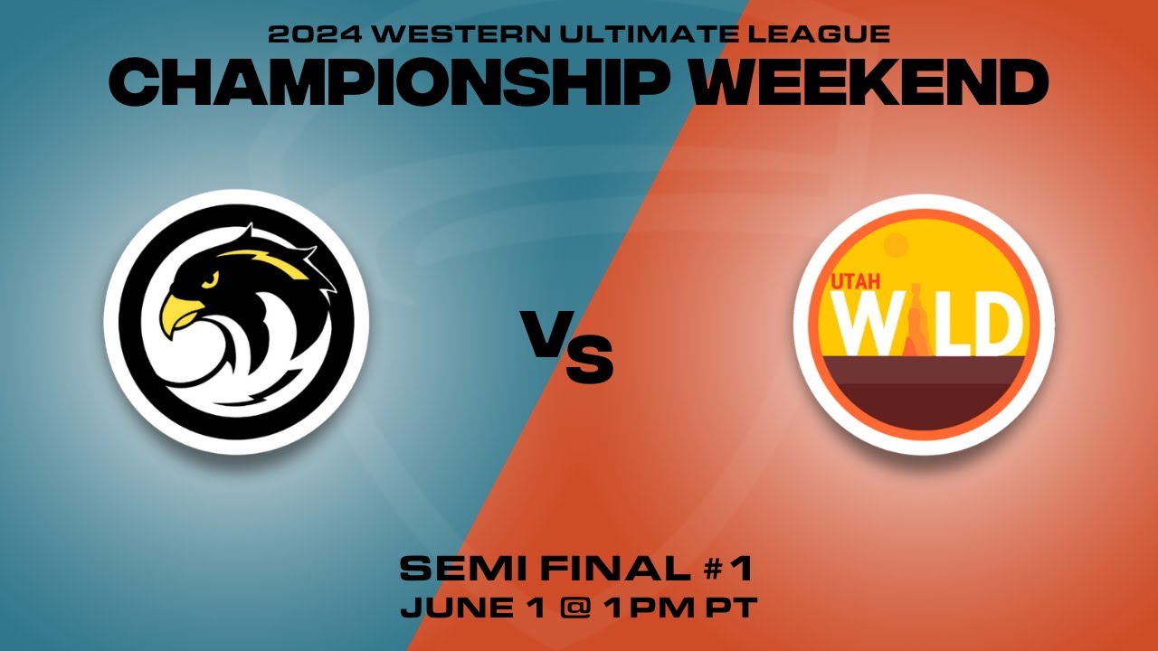 Semifinal #1 @ 1pm PT // 2pm MT: #1 SW Bay Area Falcons vs #2 NW Utah Wild