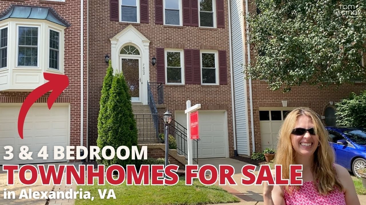 2 Fantastic Townhomes For Sale in Alexandria, VA Ranging From $500K - $700K! | August 24, 2023