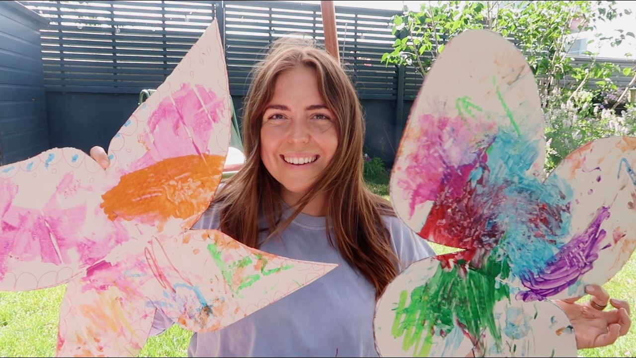 Cute crafts with Dot, ice lolly making, countryside fun, and painting again.