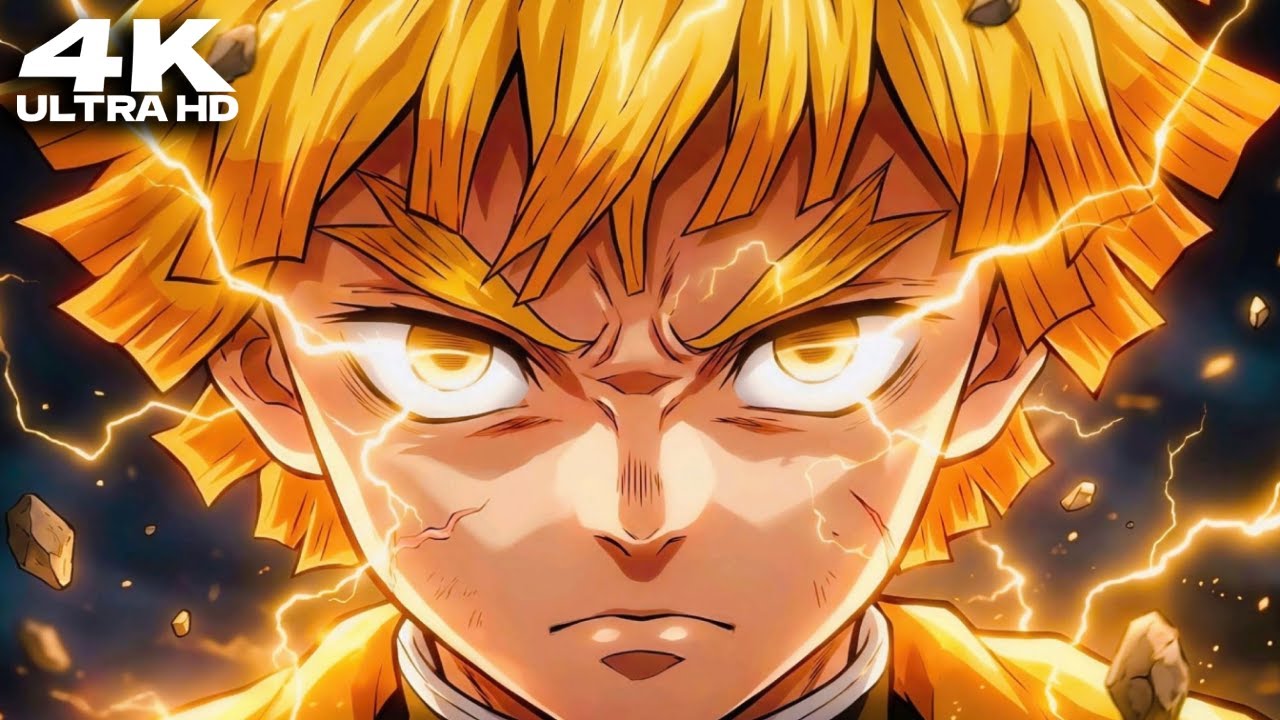 Zenitsu Awakens ⚡ Thunder Breathing | Demon Slayer 4K Live Wallpaper 2