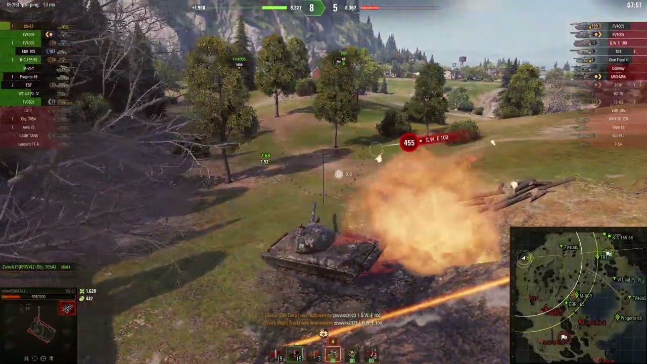 CS-63 - One Risky Move Changes the Tide - World of Tanks