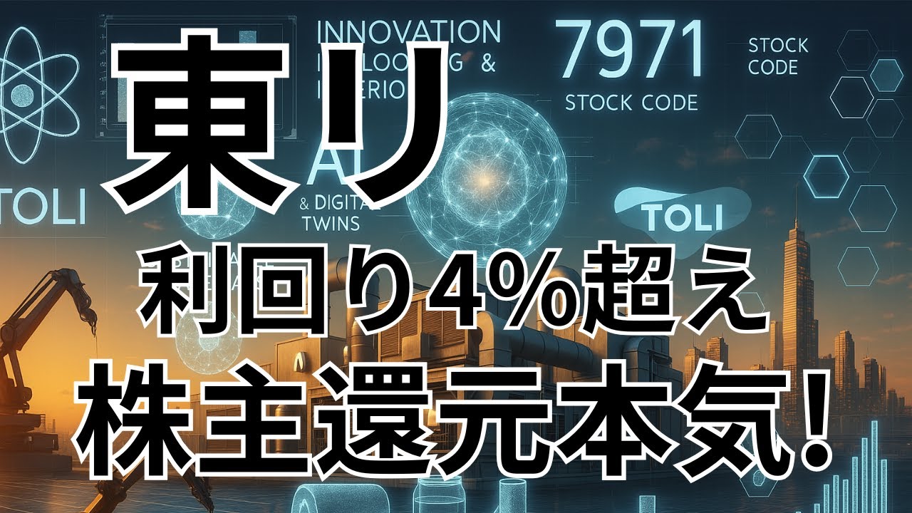 企業研究：東リ【7971】株主還元に本気！配当＋自社株買いで株価はどうなる？2025年3月期第3四半期の決算。