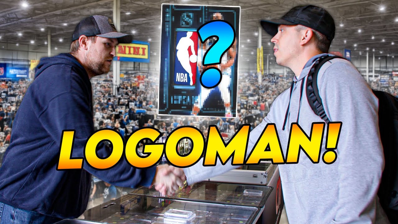Я купил игрового LOGOMAN на выставке спортивных карточек 🏀