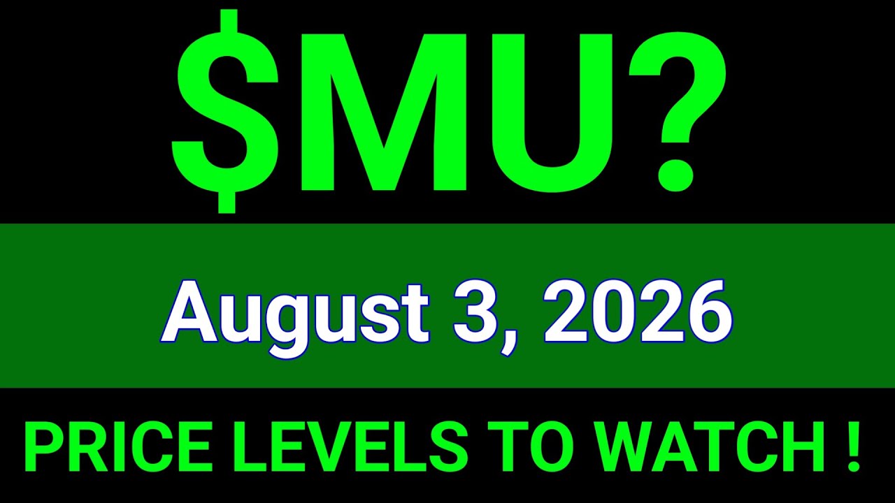 MU Stock (Micron Technology, Inc.) MU Stock Technical Analysis | August 3, 2026