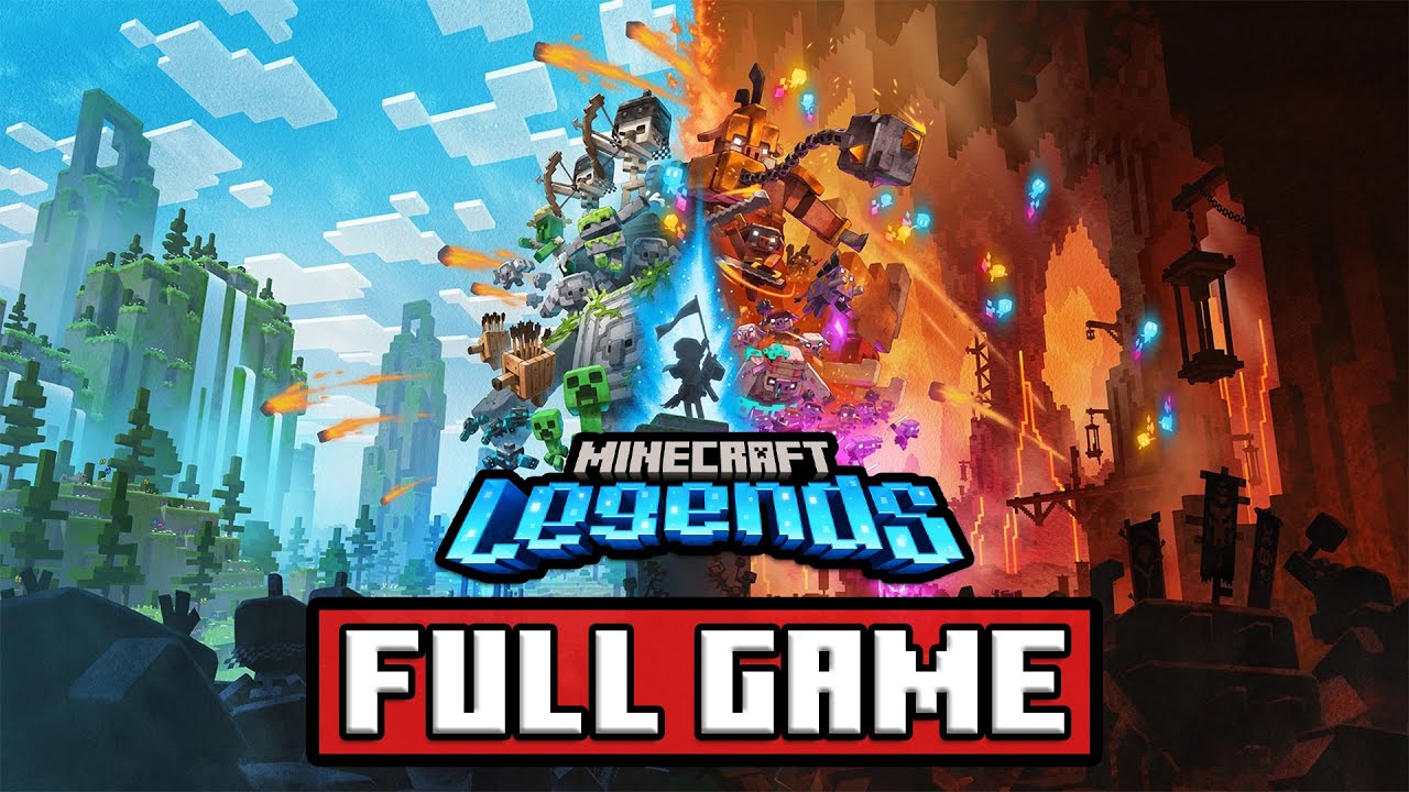 Minecraft Legends - FULL GAME Walkthrough [4K 60FPS]