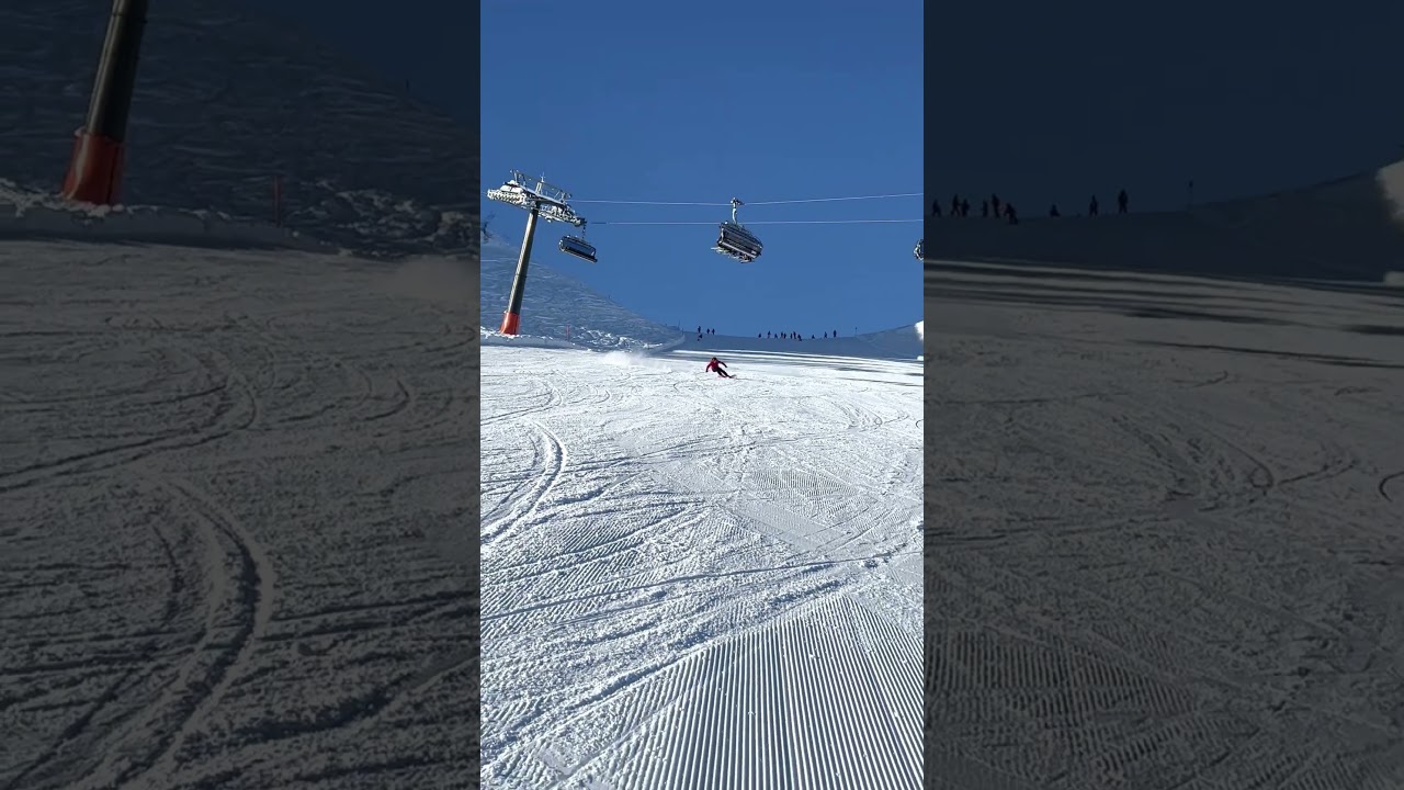 Aggressive Carving Slalom Ski fis