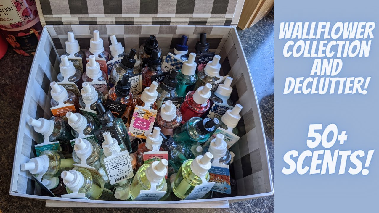 Wallflower COLLECTION and DECLUTTER! Over 50 refills!