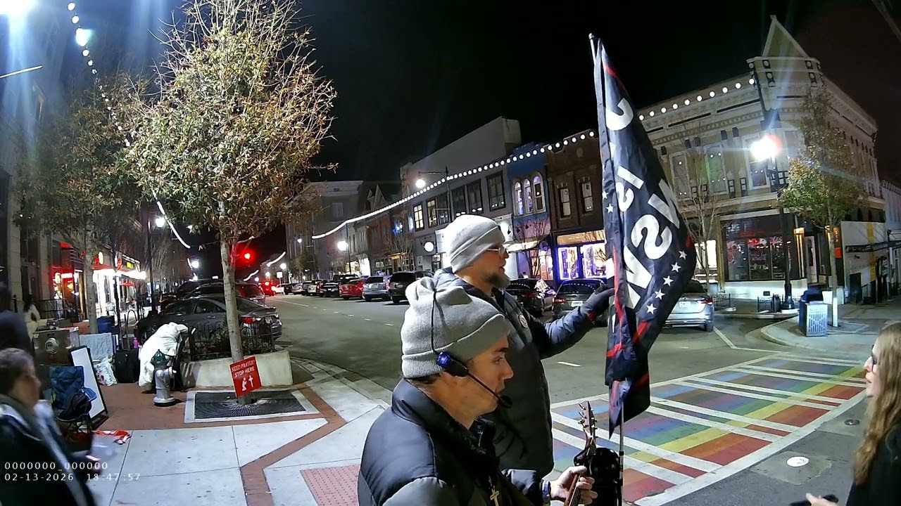 Not Everyone in Downtown Athens Appreciates Our Friday Evening (9pm) Praise & Worship