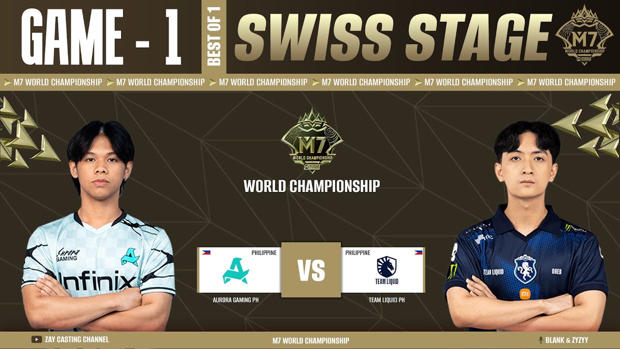 [Game - 1] Aurora Gaming PH Vs Team Liquid PH | M7 World Championship
