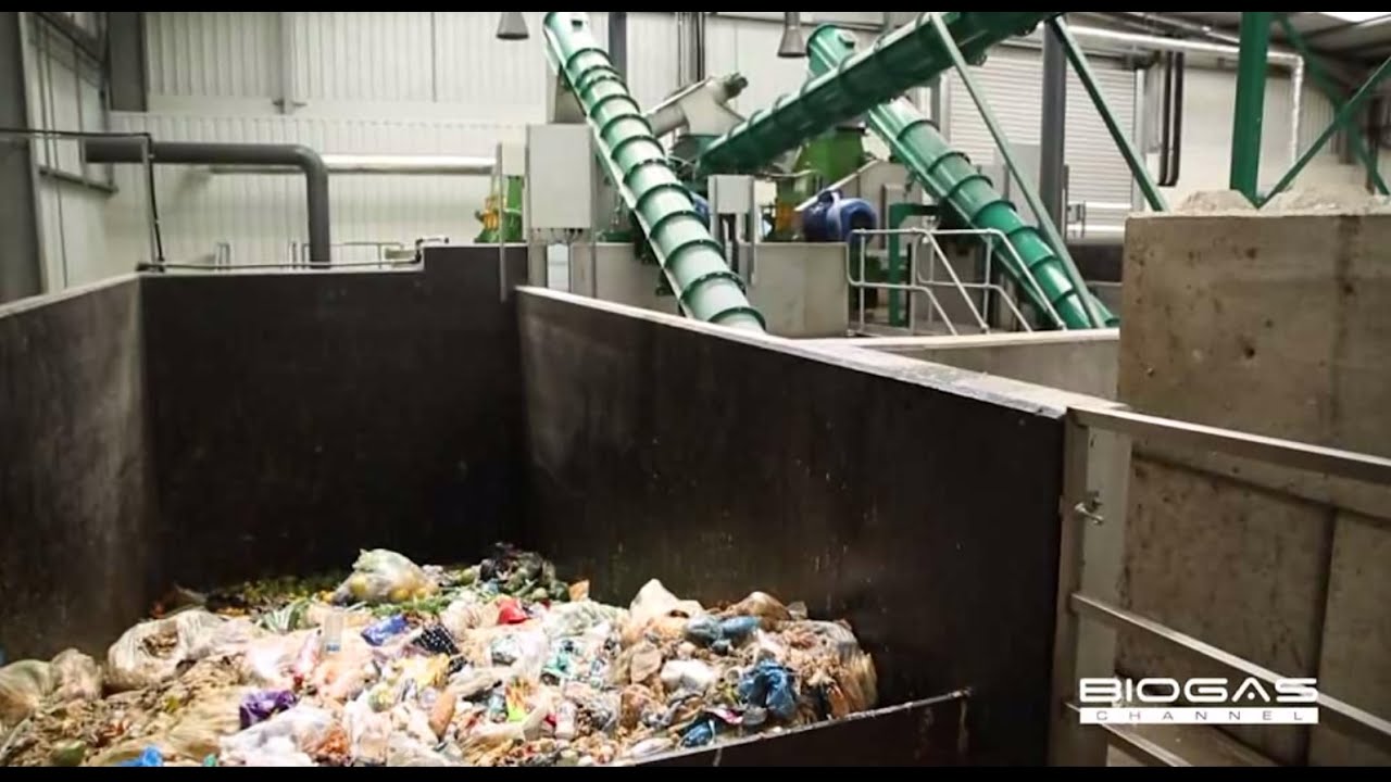 Severn Trent: food waste to power a wastewater treatment facility - English Subtitles