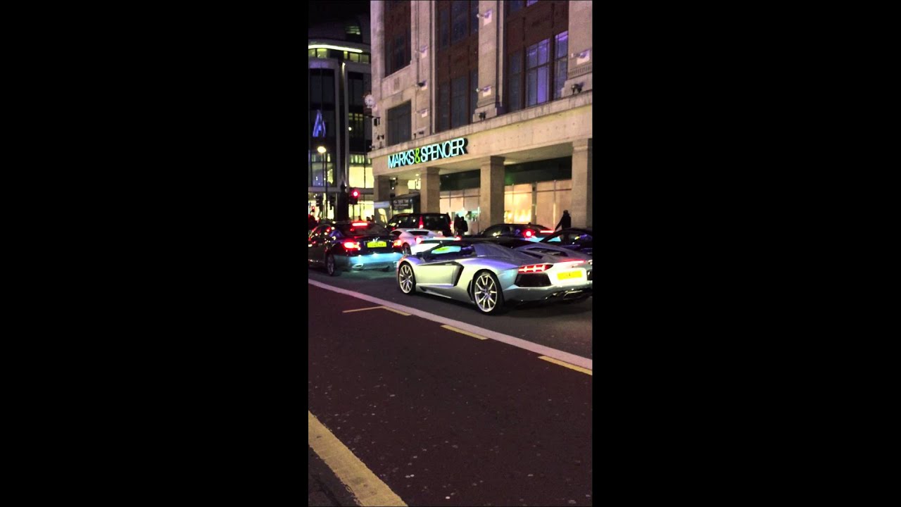 Lamborghini vs 458 and California sound of