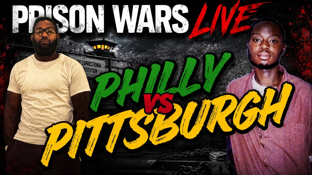 PRISON WARS LIVE: PHILLY VS PITTSBURGH PRISON POLITIC DEBATE+LIVE INMATE LOOK UP