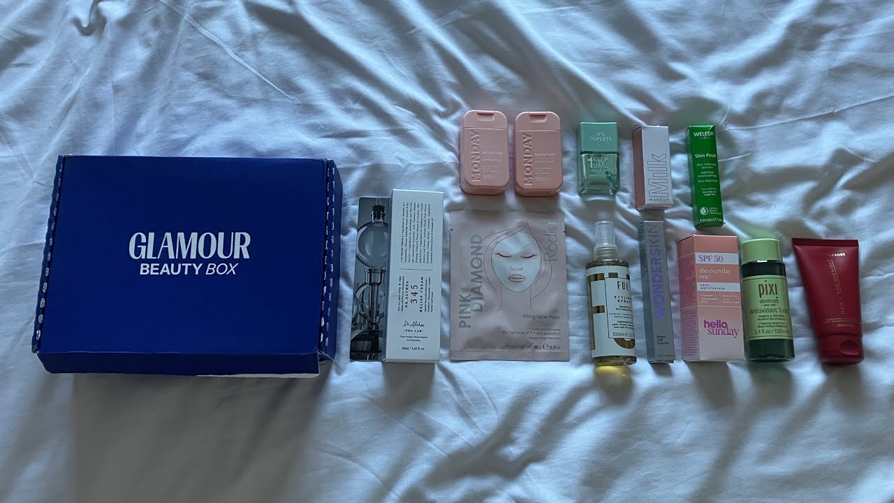 Glamour Beauty Box The Getaway Edit Unboxing
