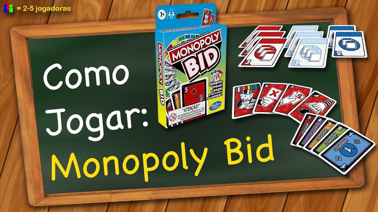 Como jogar Monopoly Bid