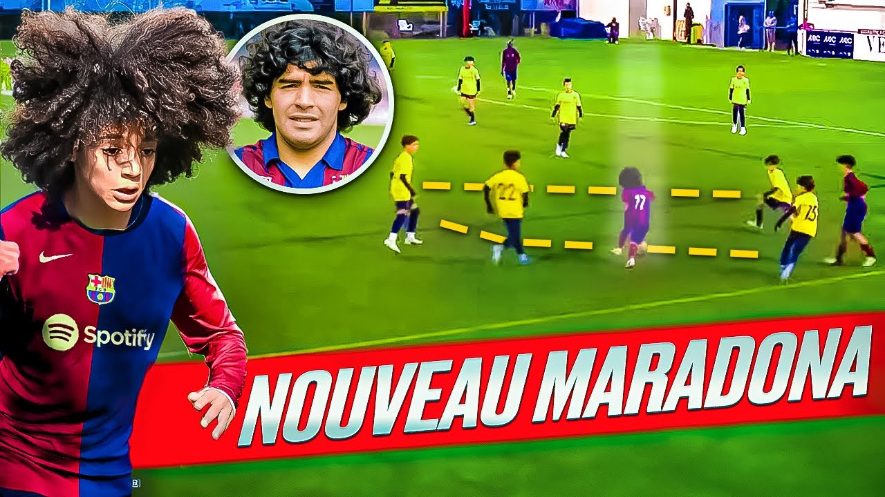 Rencontrez MARADONA de La Masia (12 ans) ADAM QAROUAL