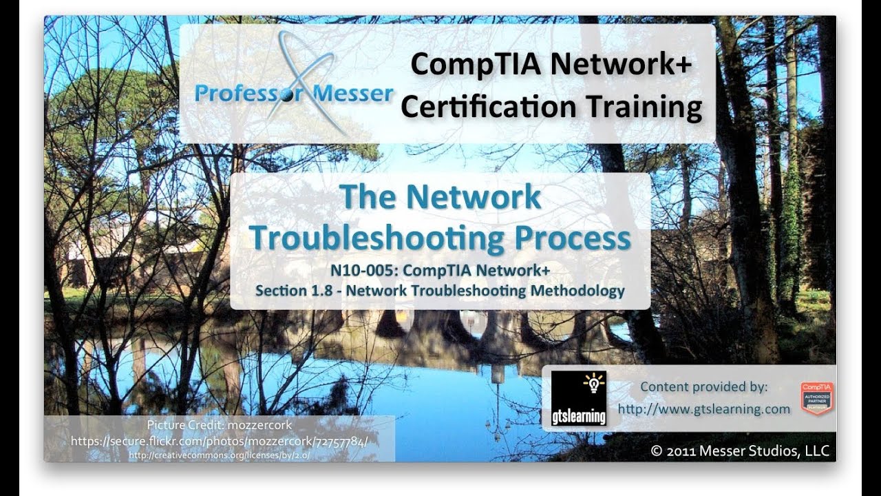The Network Troubleshooting Process - CompTIA Network+ N10-005: 1.8