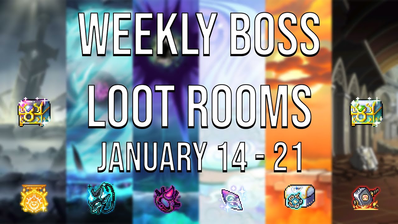 [GMS Kronos] Weekly Boss Loot Rooms (January 14-21)