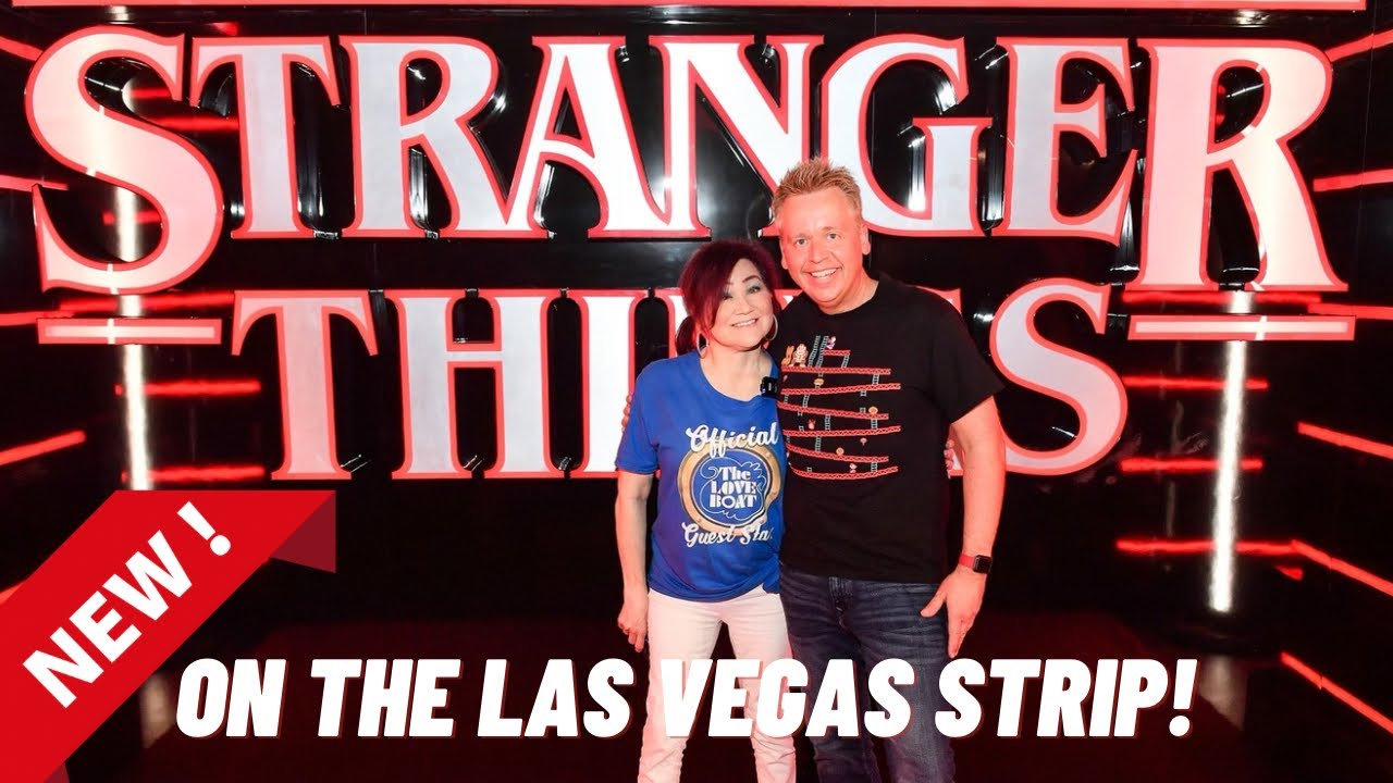 LAS VEGAS has GONE UPSIDE DOWN! | Stranger Things Store on the LAS VEGAS STRIP!