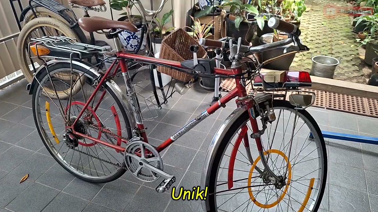 Bike Check! Sepeda Vintage Balap Robot - SANKI SPORT
