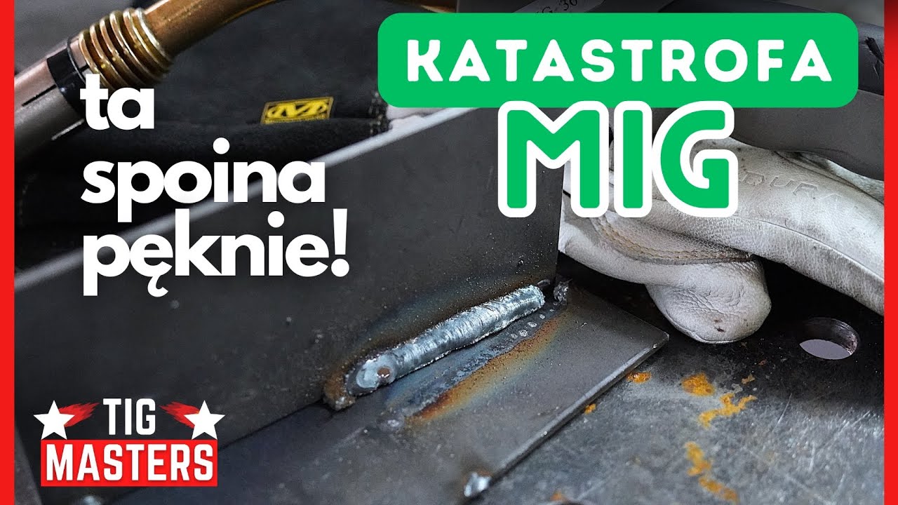 MIG/MAG – największy błąd! Ta spoina pęknie, zobacz dlaczego
