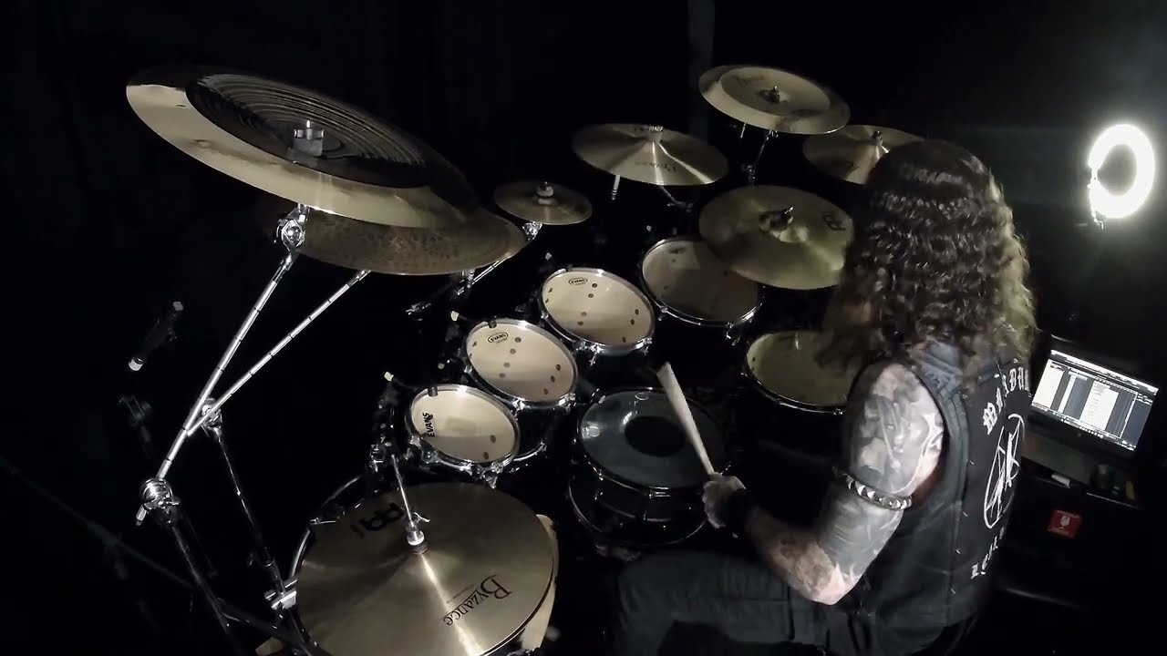 Simon BLOODHAMMER Schilling - MARDUK - YEAR OF THE MAGGOT Drum Playthrough